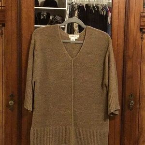 Coldwater Creek 3/4 sleeve sweater